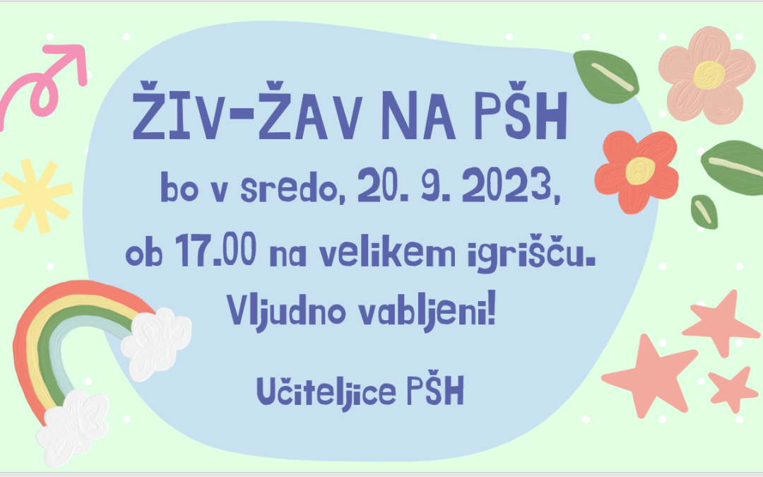 VABILO NA ŽIV-ŽAV