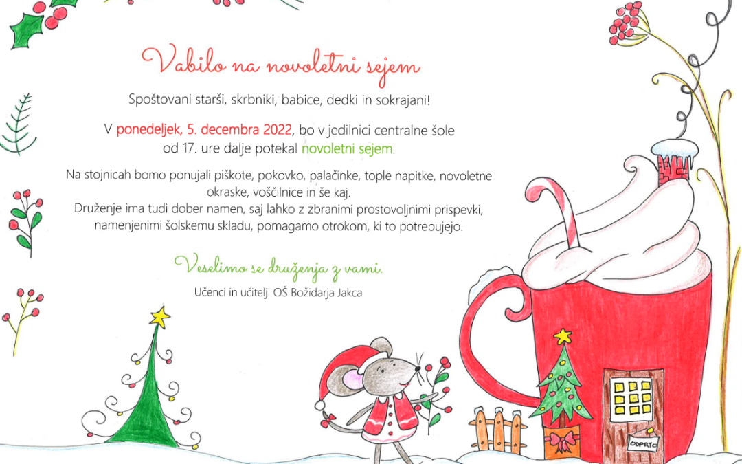 Vabilo na novoletni sejem