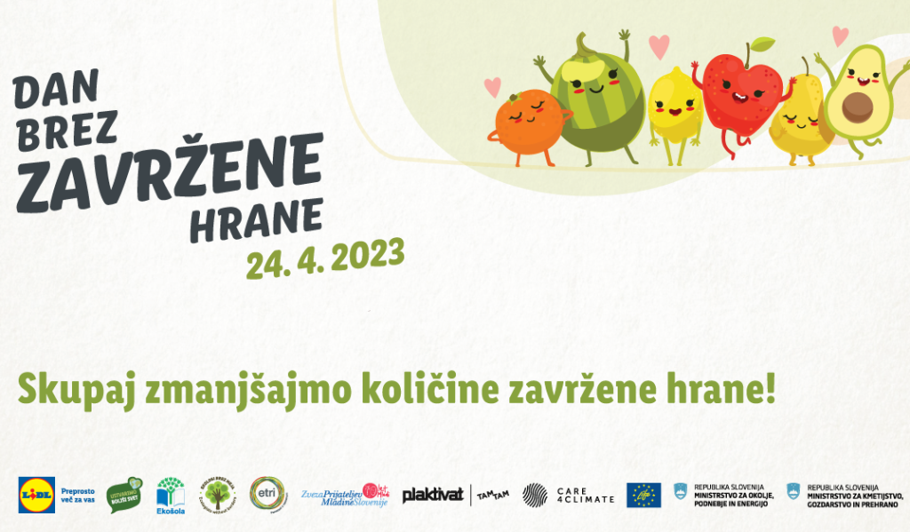 4. slovenski dan brez zavržene hrane – 24. 4. 2024